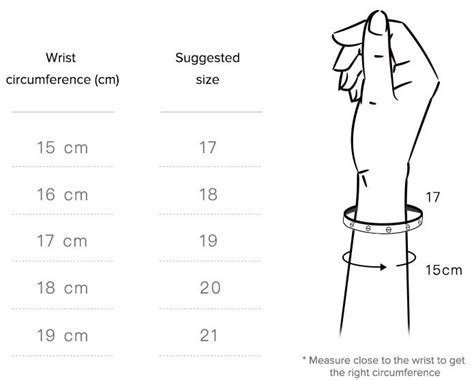 cartier color bracelet|cartier bracelet size chart.